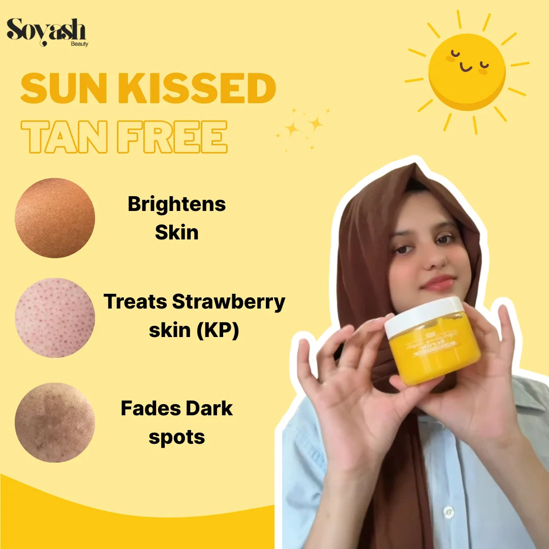Sun Kissed Tan Free Whipped Scrub