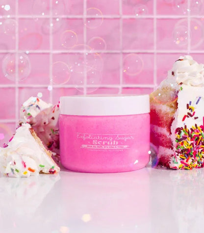 Birthday Cake Whipped Scrub - Soyash Beauty 